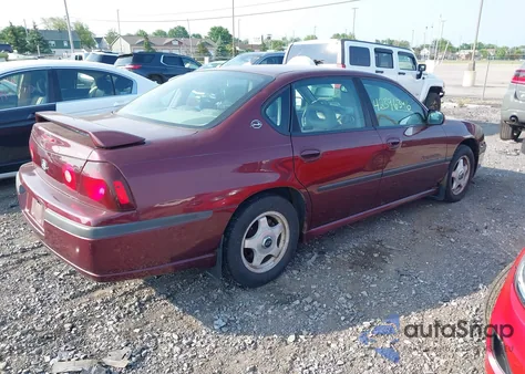 2000 Chevrolet Impala Ls z USA, uszkodzony, nr VIN 2G1WH55K8Y9115854